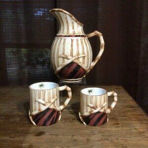 Tiki Decor Dishes - pitcher